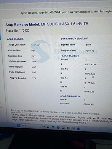 MITSUBISHI ASX