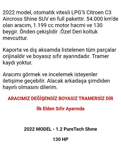 CITROEN C3 AIRCROSS