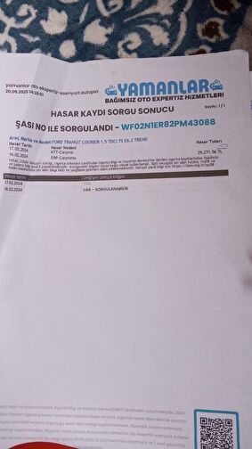 FORD TOURNEO COURIER