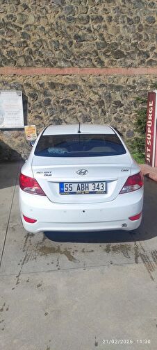 HYUNDAI ACCENT BLUE